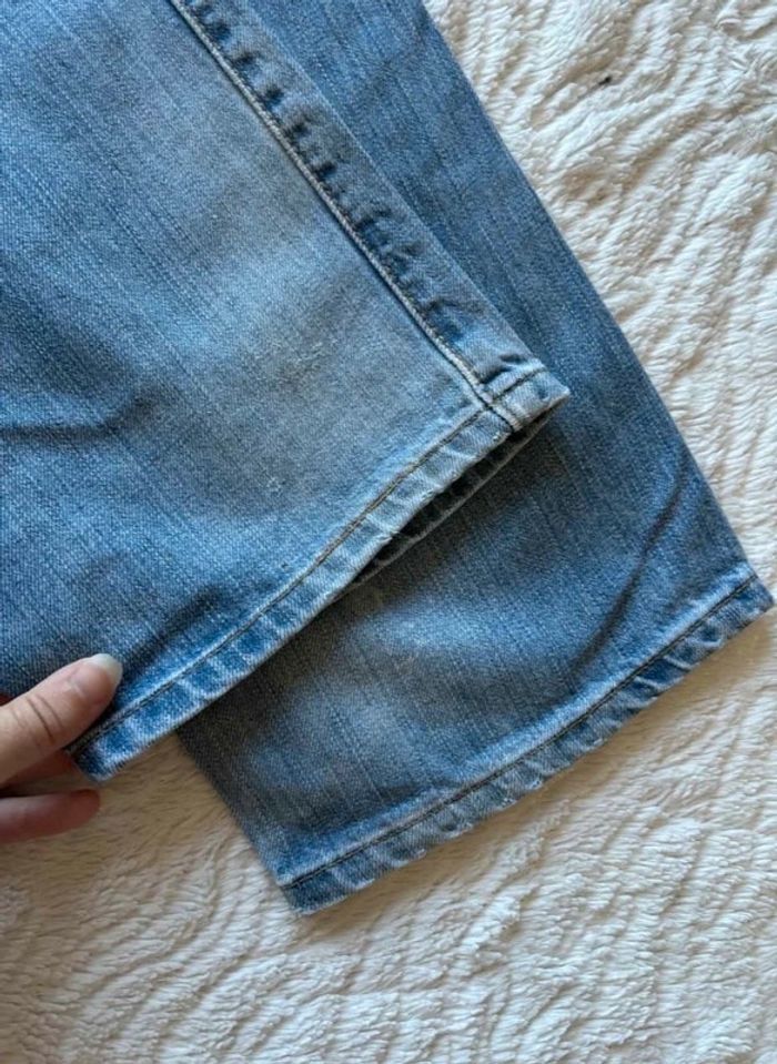 Jean Lévis 501 homme coupe droite straight leg bleu effet délavé taille W30 M/40 L/34 Y2K - photo numéro 16