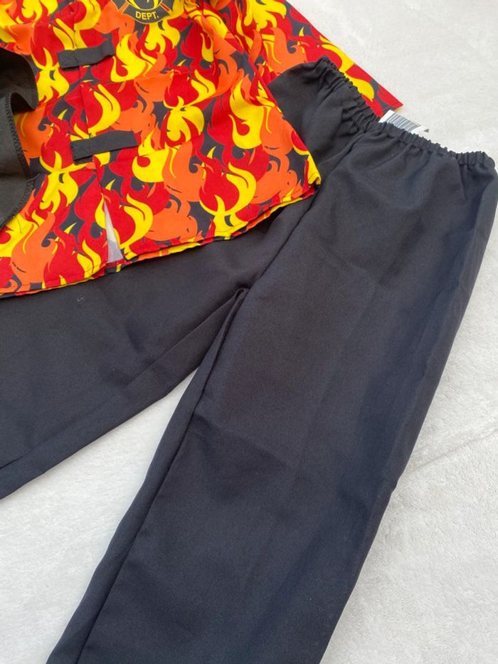 Costume déguisement pompier 6 ans - photo numéro 4