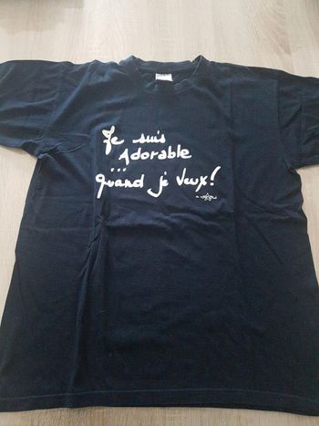 Tee shirt bleu marine taille S