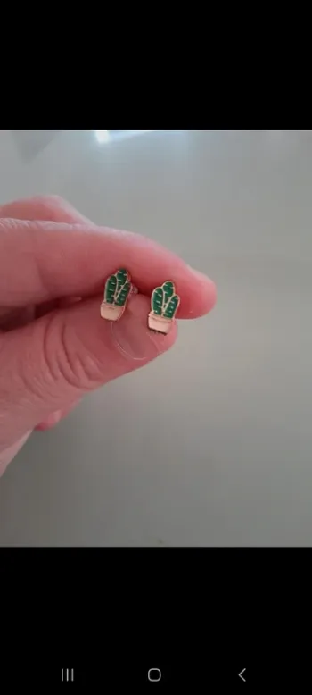 Boucle d'oreille cactus 🌵