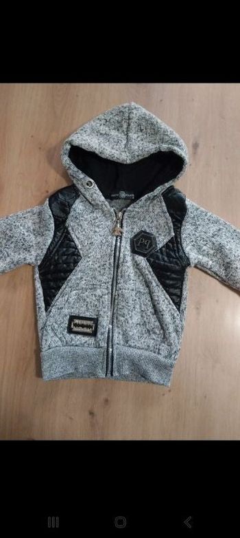 Gilet à capuche 2 ans