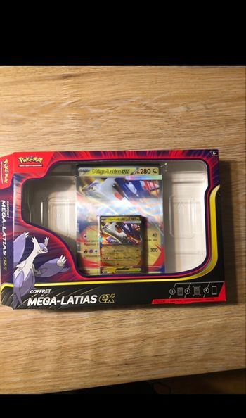 Coffret Pokémon mega latias vide