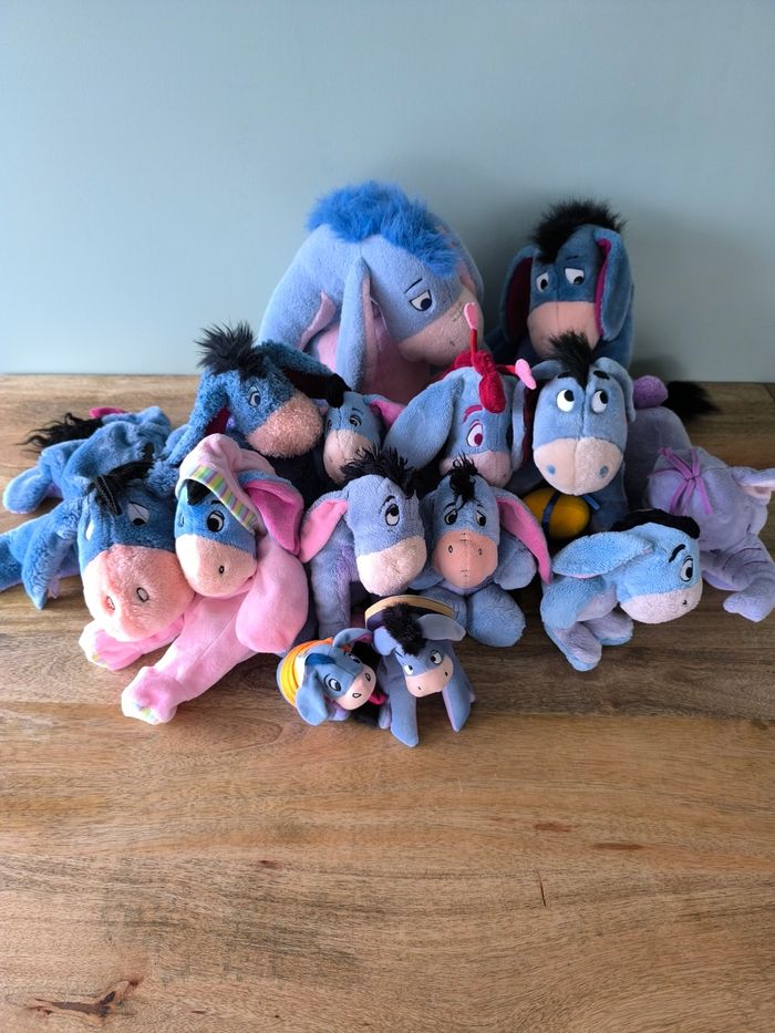 Lot peluches bourriquet Disney