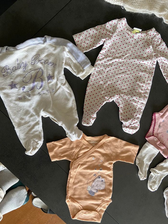 Lot de vêtements été fille 1-3 mois - photo numéro 2