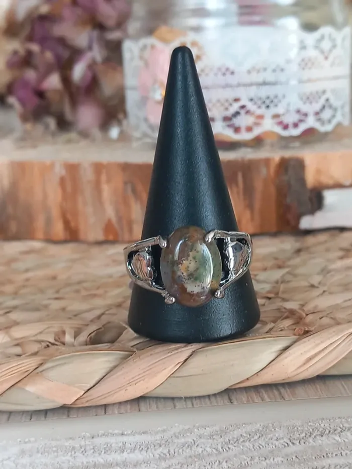 Bague en pierre naturelle taille 20 (64) - photo numéro 8