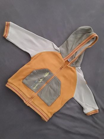 Gilet zippé 9 mois