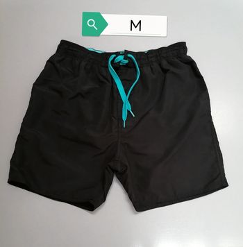 Short de bain noir M