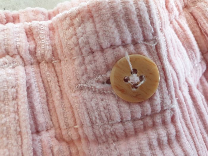 Short en velours rose - T3A - Gémo - photo numéro 3