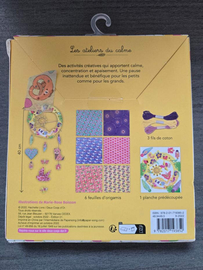 Kit pour attrape reve et origami - photo numéro 4