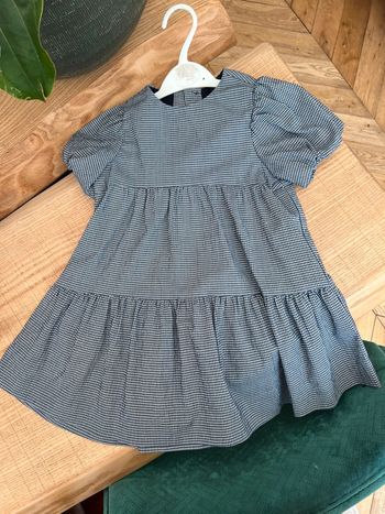 Robe Zara 2-3 ans 2 3 à carreaux pieds de poule Vichy