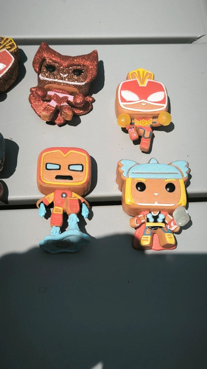 Lot de 7 mini pop marvel très bon état - photo numéro 3
