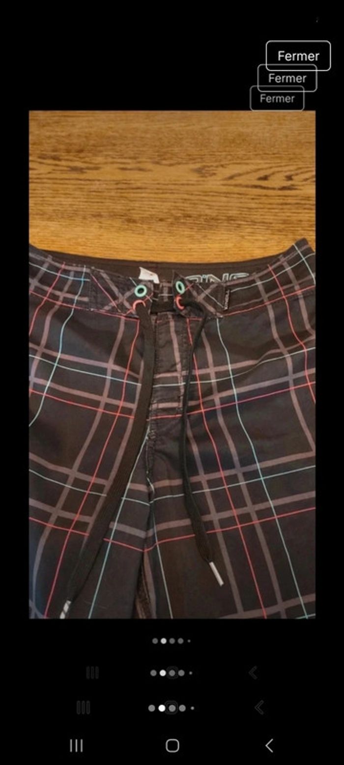 Short de bain homme O'neill taille 29 taille M - photo numéro 2