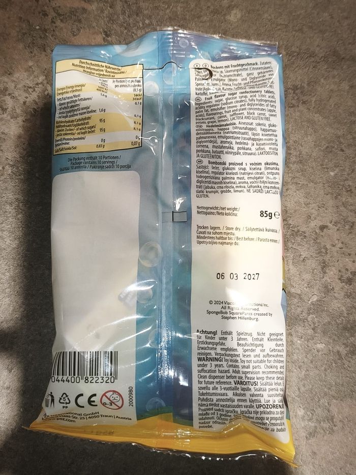 Distributeur de PEZ bob l'éponge SpongeBob SquarePants - photo numéro 8