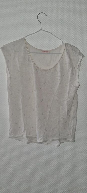 T-shirt à motifs taille 36 / S Camaïeu