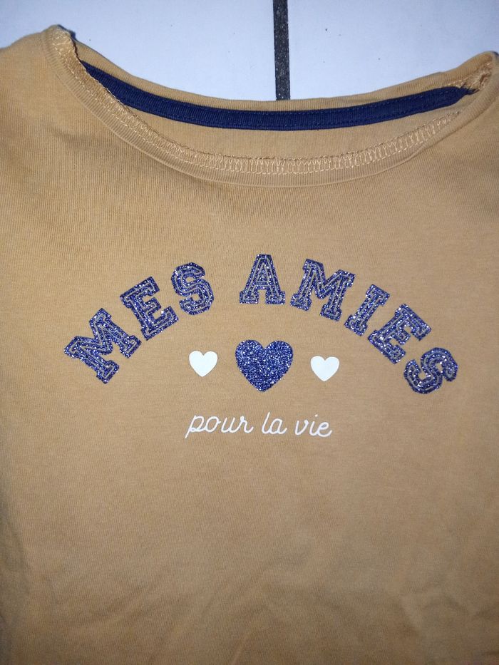 Maillot manches longues fille 6 ans 116 cm - photo numéro 2