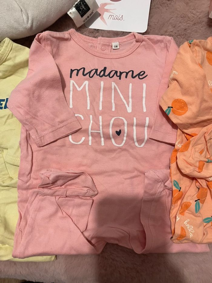 Lot de 3 pyjama léger 3 mois - photo numéro 3