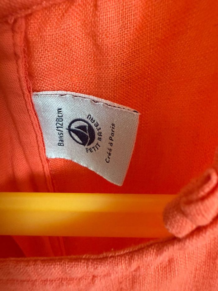 Robe en lin petit bateau 8 ans - photo numéro 4