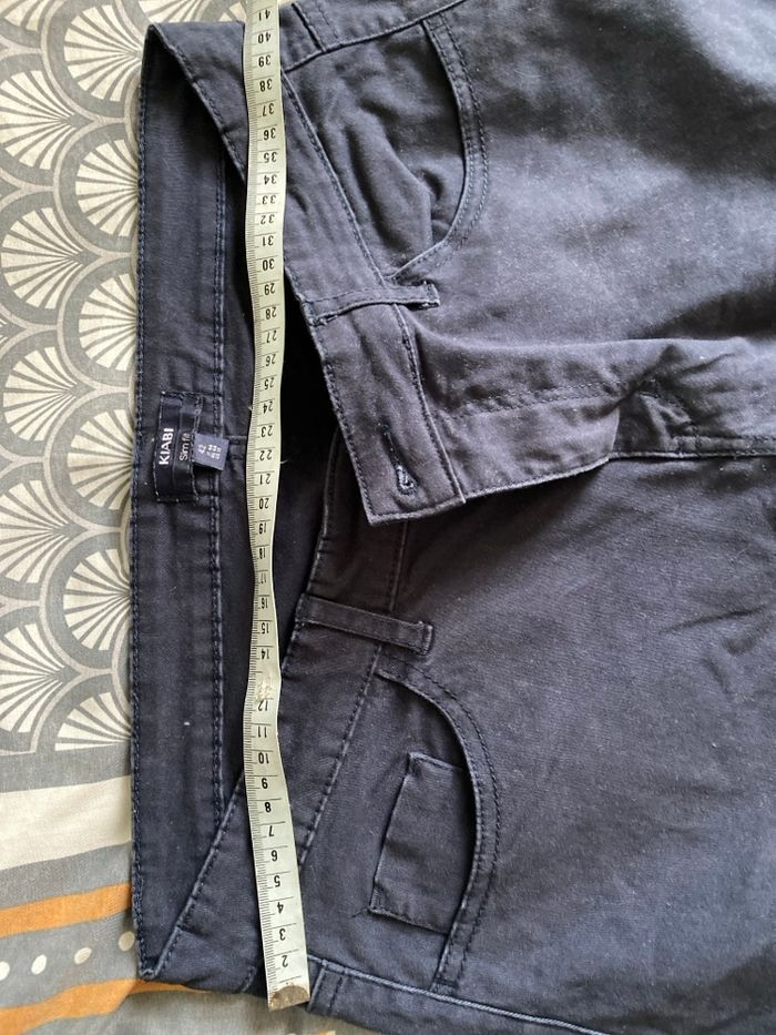 Pantalon bleu marine - photo numéro 2