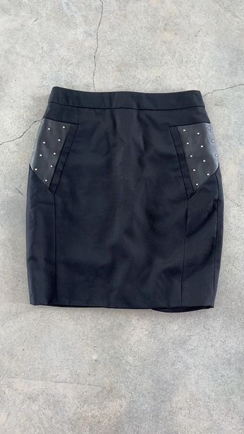 Jupe noire à clous The Kooples XS