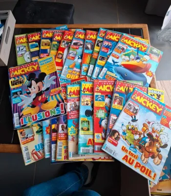 Lot magazines le journal de mickey