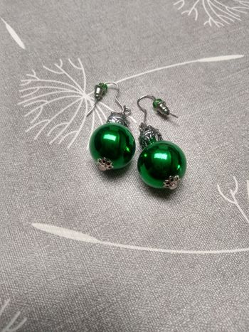 Boucles boules Noël