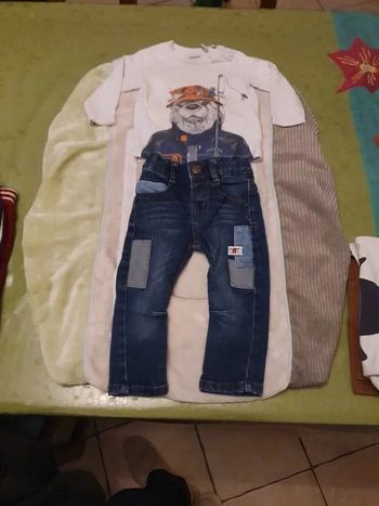 Ensemble jean et tee-shirt IKKS 6 mois