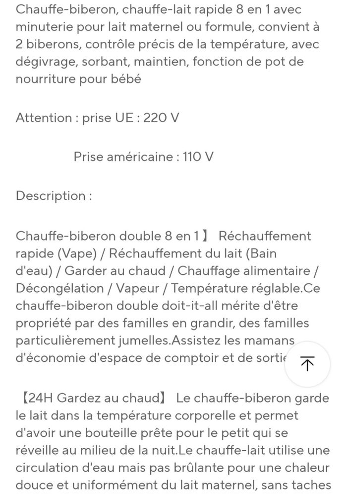 Chauffe biberons et pots - photo numéro 3