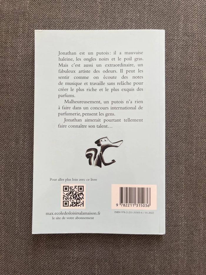 Un putois épatant de Adrien Poissier - l’école des loisirs - photo numéro 2