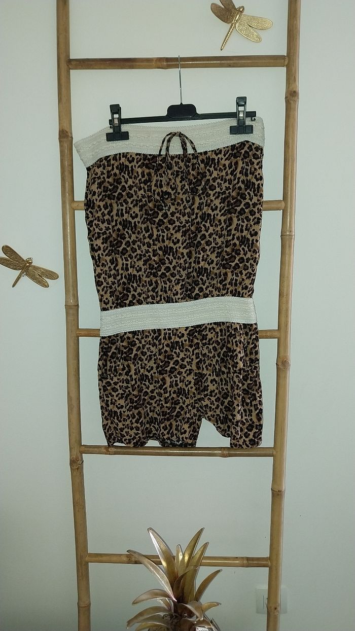 Combishort fluide léopard Taille S/ M Très bon etat - photo numéro 7