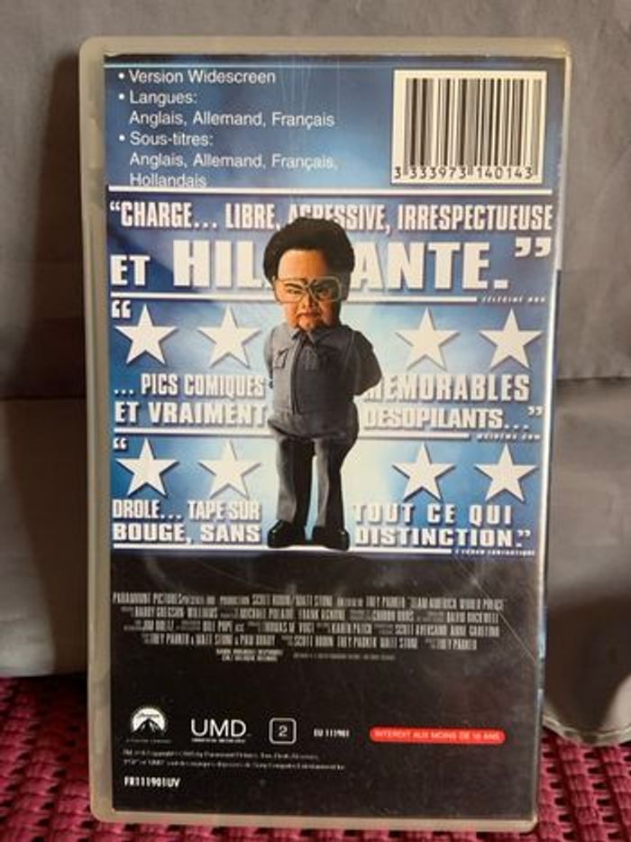 Film UMD PSP Team America - photo numéro 2