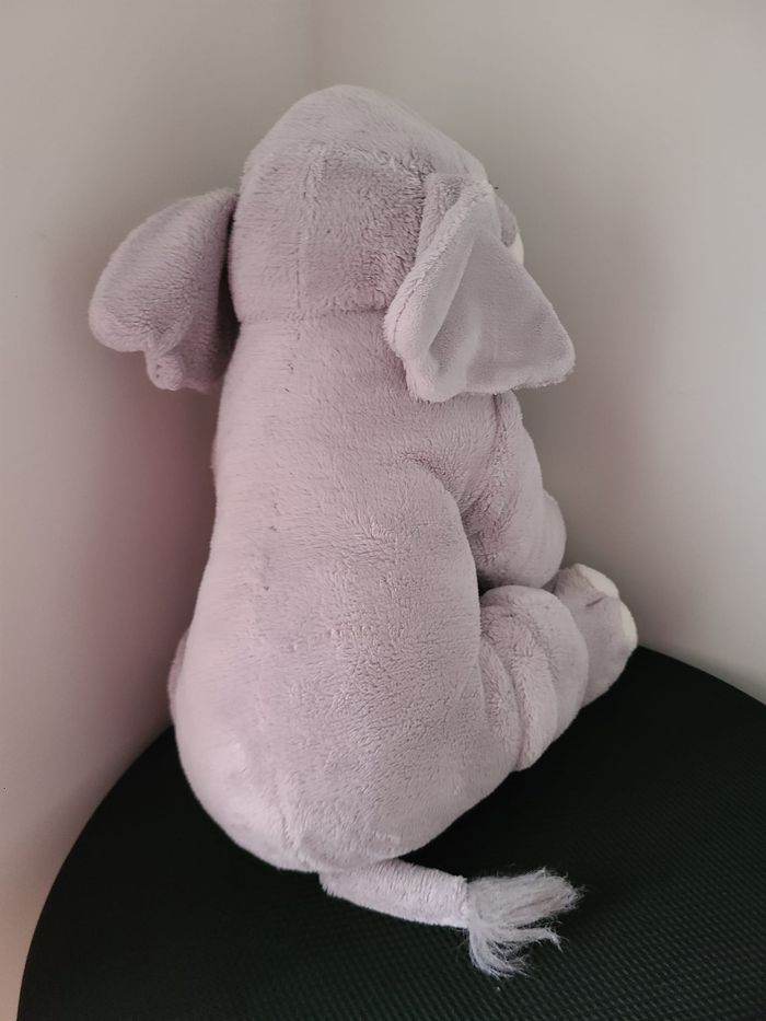 peluche éléphant - photo numéro 2