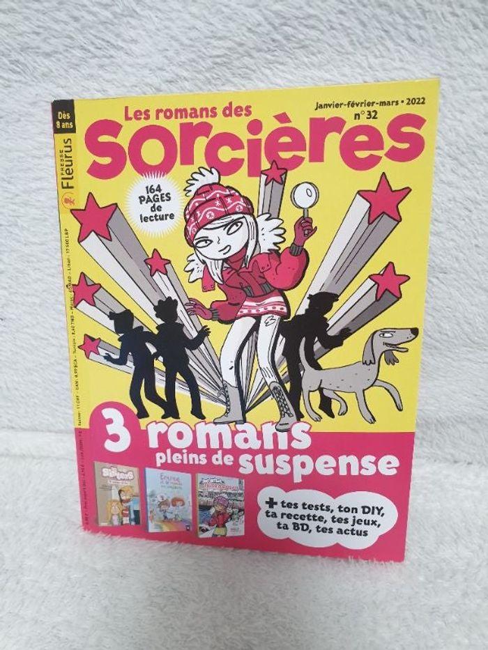 Livre Les romans des sorcières 1er trimestre 2022 neuf