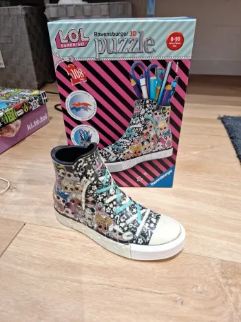 Puzzle 3d sneakers lol