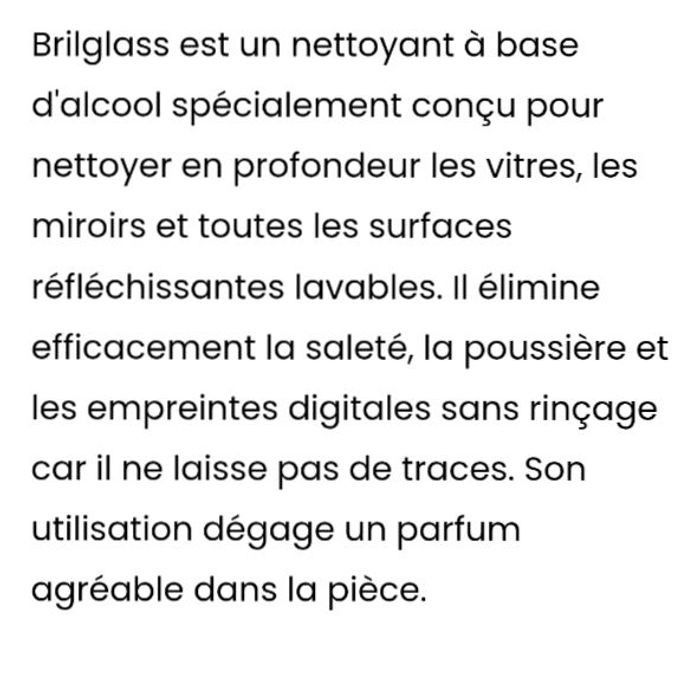 Produit lave vitre neuf brilhome chogan - photo numéro 2