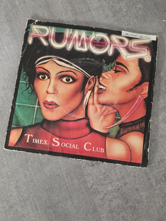 Vinyle 45T – Timex Social Club – “Rumors” (1986 – Original Version)
