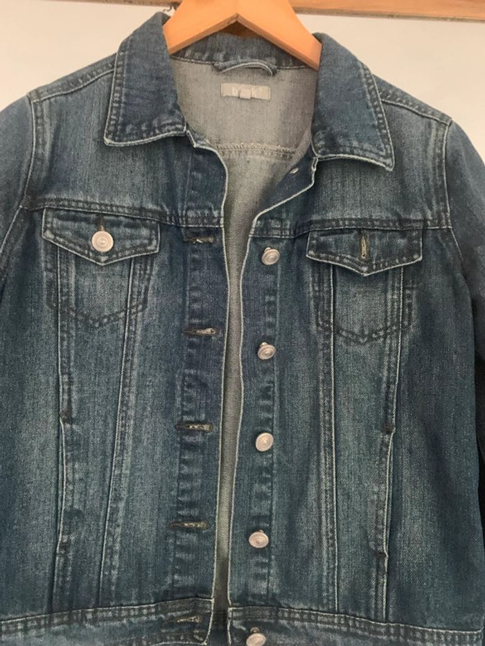 Veste B n K en jean taille 36 coupe droite - photo numéro 3