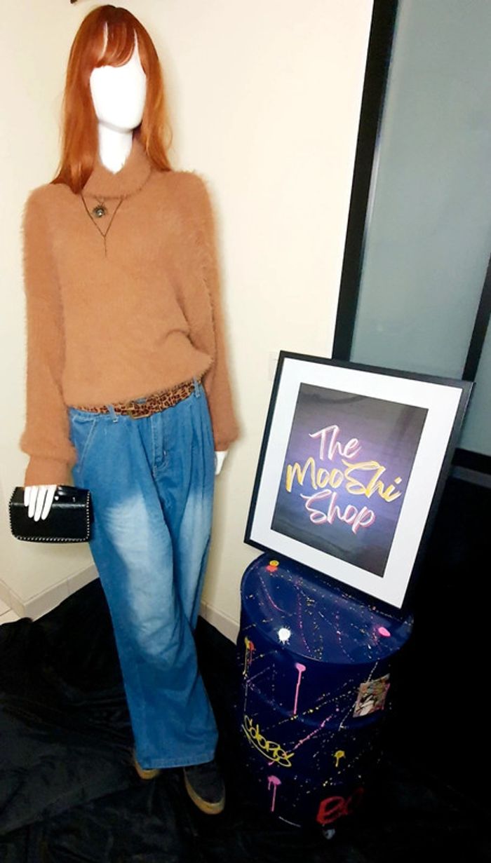 👜 Petit Sac à main pochette simili cuir noir clous boules argentées Jacqu'rock neuf bandoulière anse - photo numéro 4