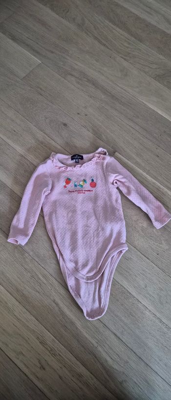 Body manches longues avec col 71cms