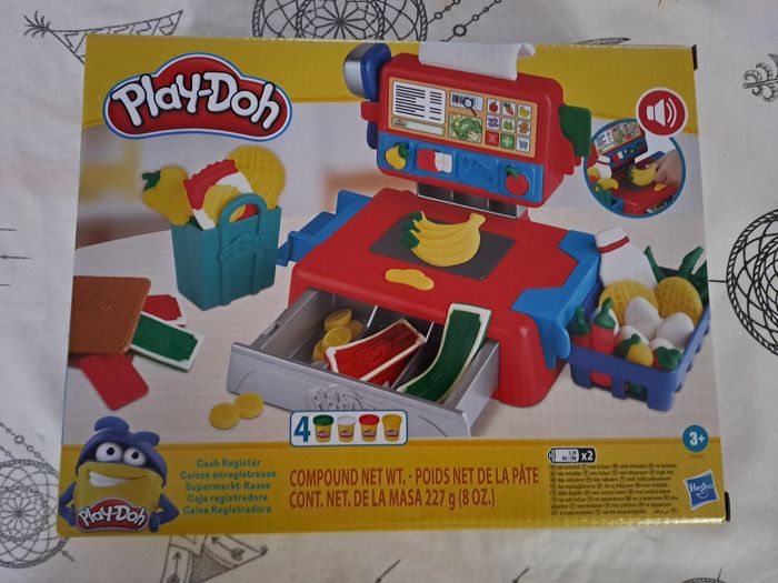 Caisse enregistreuse play doh neuf