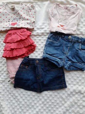 Lot 12 mois bébé fille