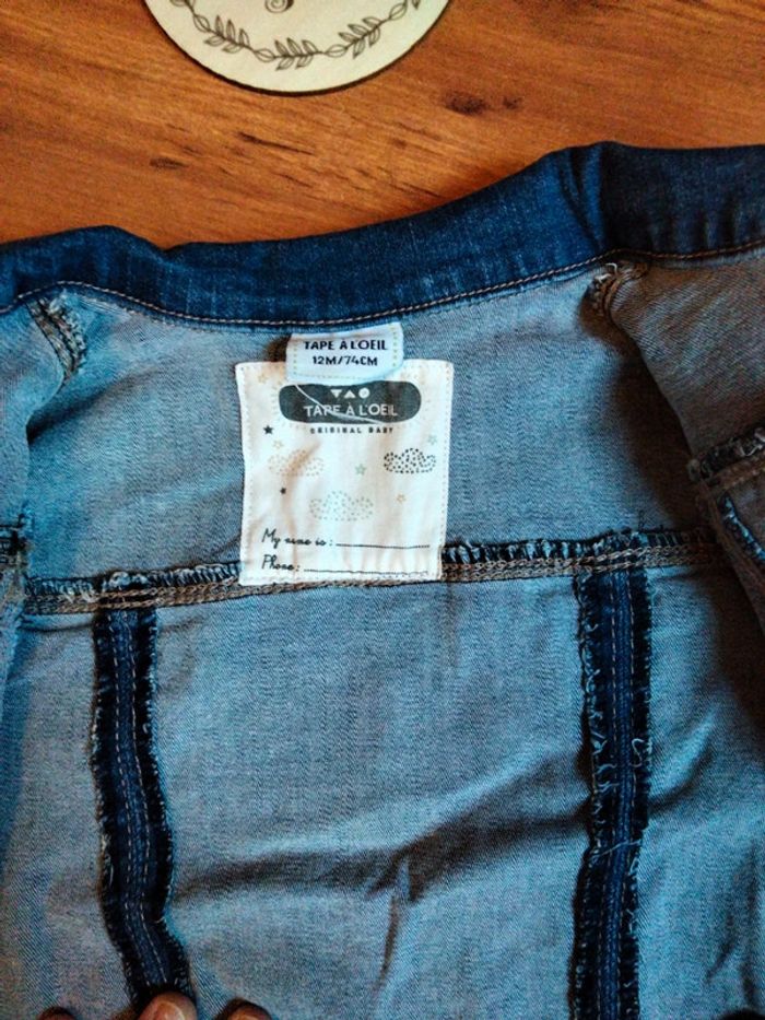 Veste en jean neuve - photo numéro 2