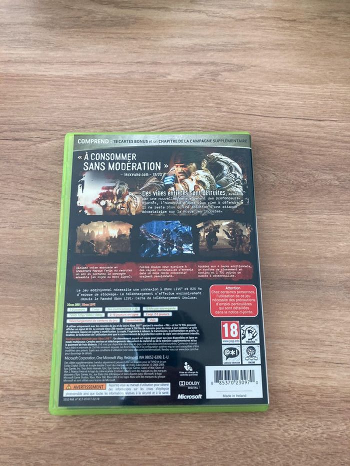 Gears of War 2 classics complet - photo numéro 2