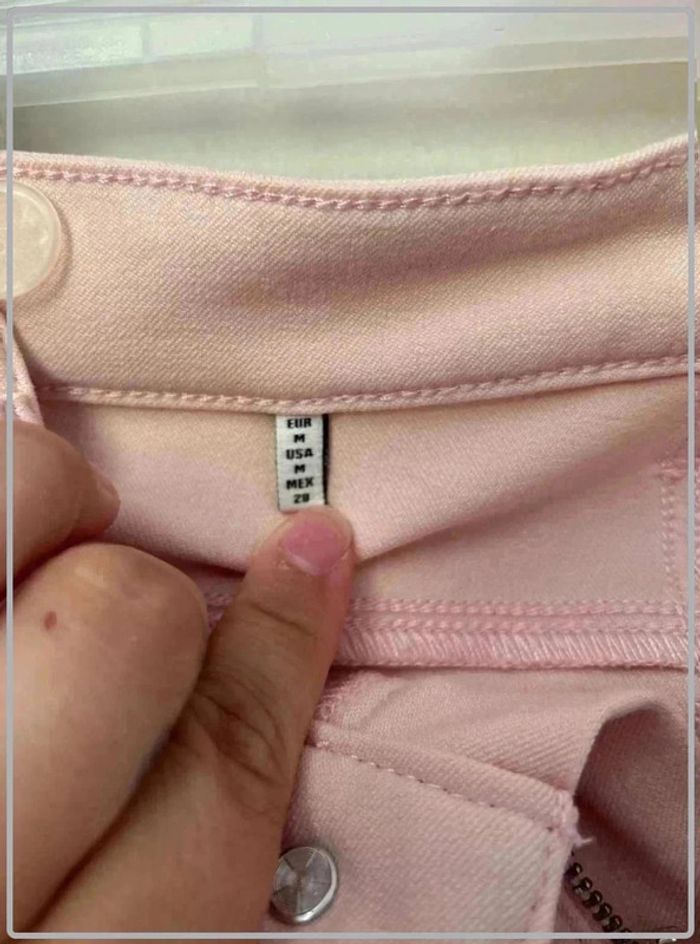 Jean rose  zara  taille  38 - photo numéro 4