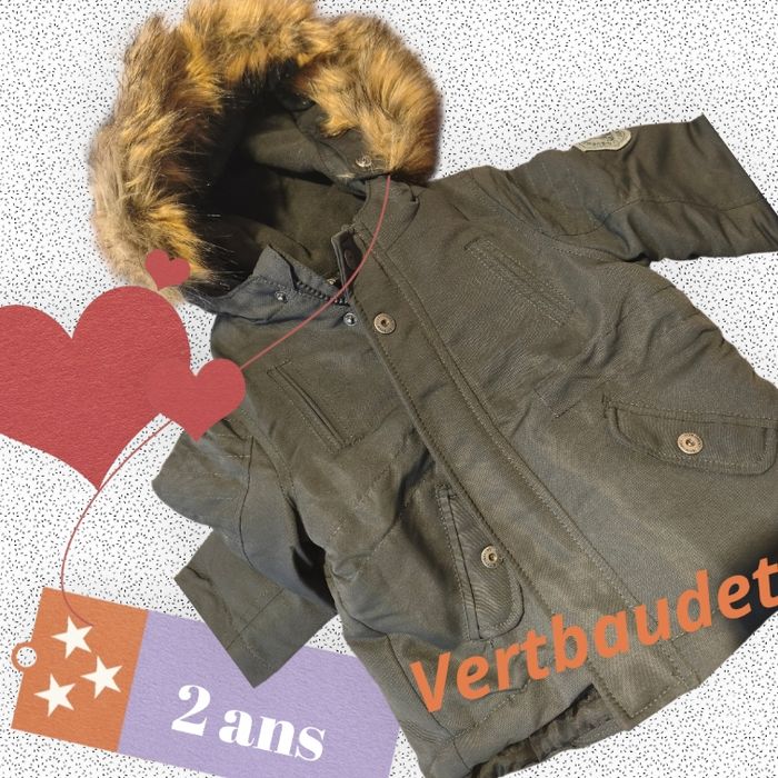 Parka garçon 3 en 1 blouson amovible

Vertbaudet neuf étiqueté 2 ans