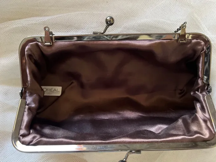 Pochette / Sac à main noir/  neuf / style rétro - photo numéro 4