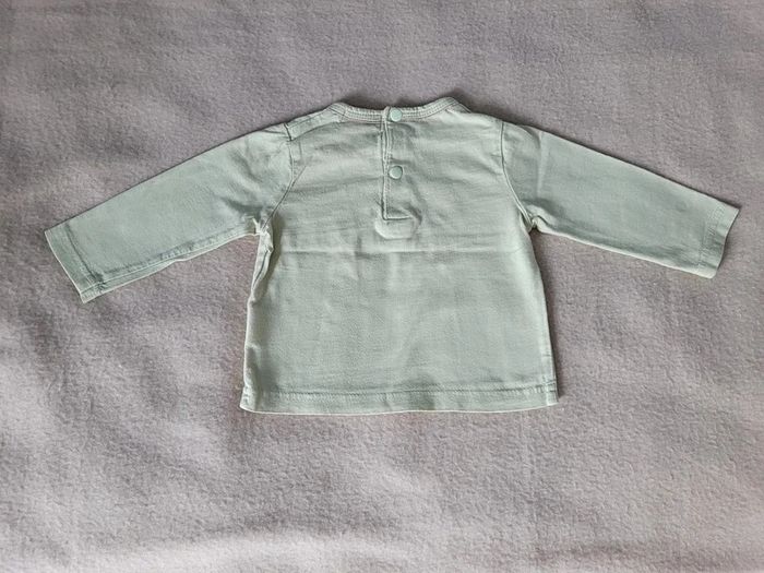 t-shirt manches longues tissaia 6 mois - photo numéro 3