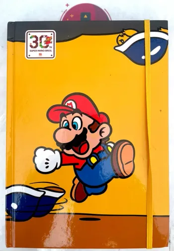 Cahier vierge pour les 30 ans de Mario