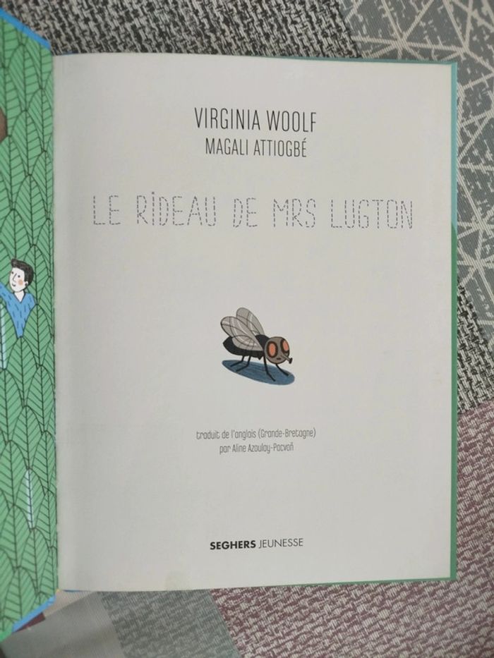 Livre le rideau de Mrs Lugton - photo numéro 3