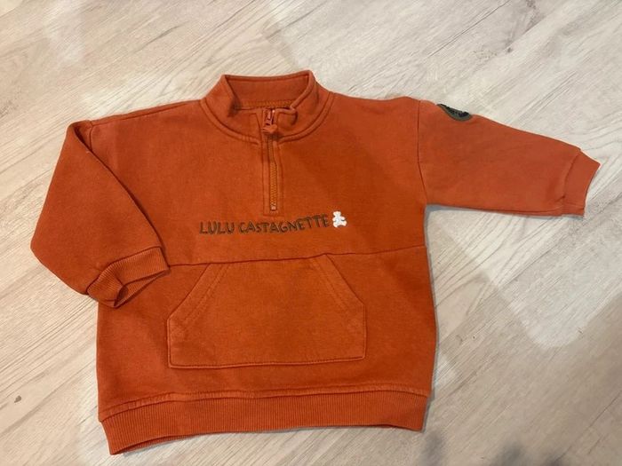 Pull sweat sans capuche