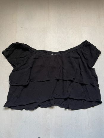 Top épaules dénudées noir Forever 21 - Taille S